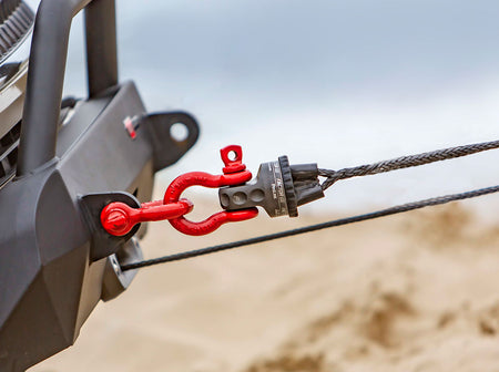 Factor 55 ProLink Shackle Winch Mount Orange