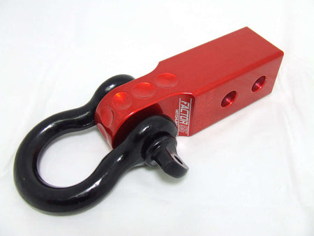 Factor 55 HitchLink 2.0 Receiver Shackle Mount 2 Inch Receivers Silver