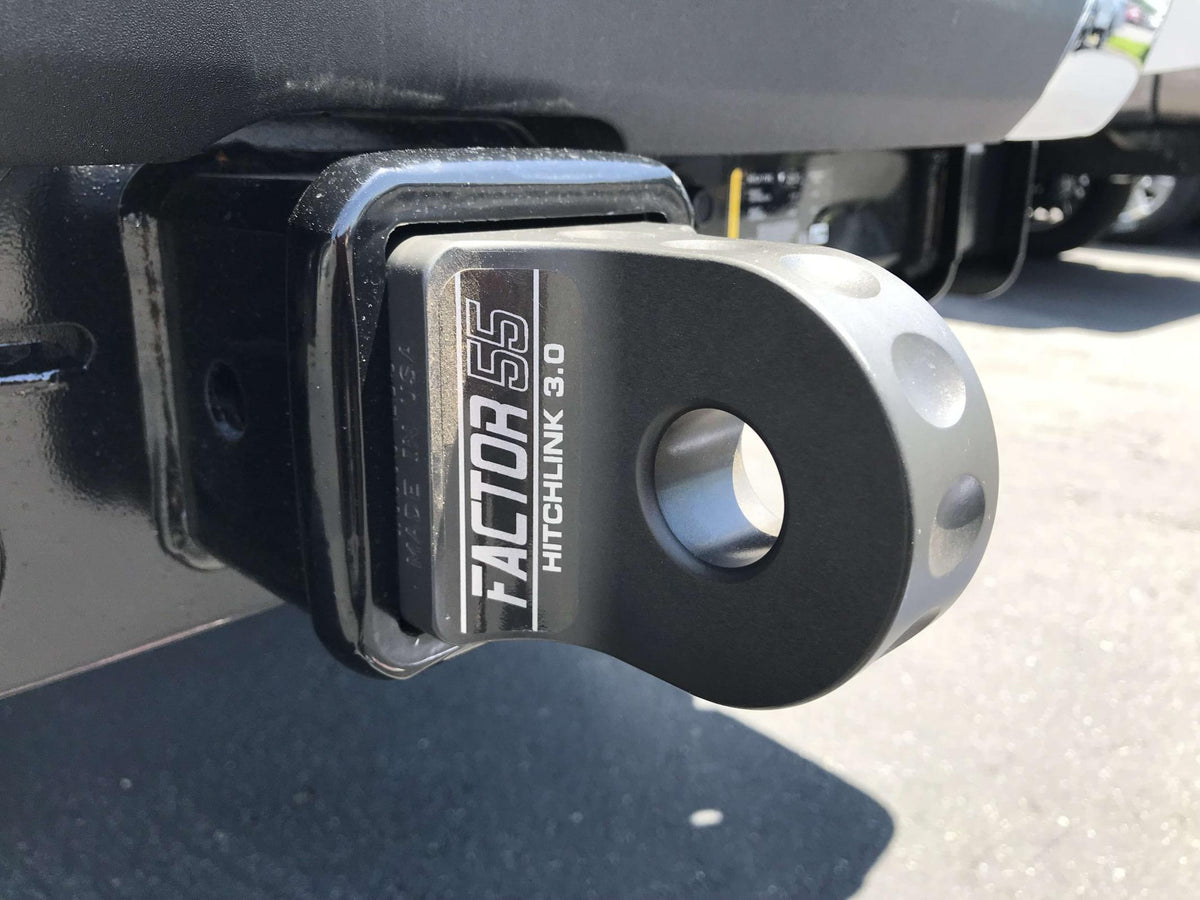Factor 55 HitchLink 3.0 Receiver Shackle Mount 3 Inch Receivers Anodized Gray