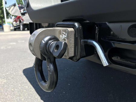 Factor 55 HitchLink 3.0 Receiver Shackle Mount 3 Inch Receivers Anodized Gray