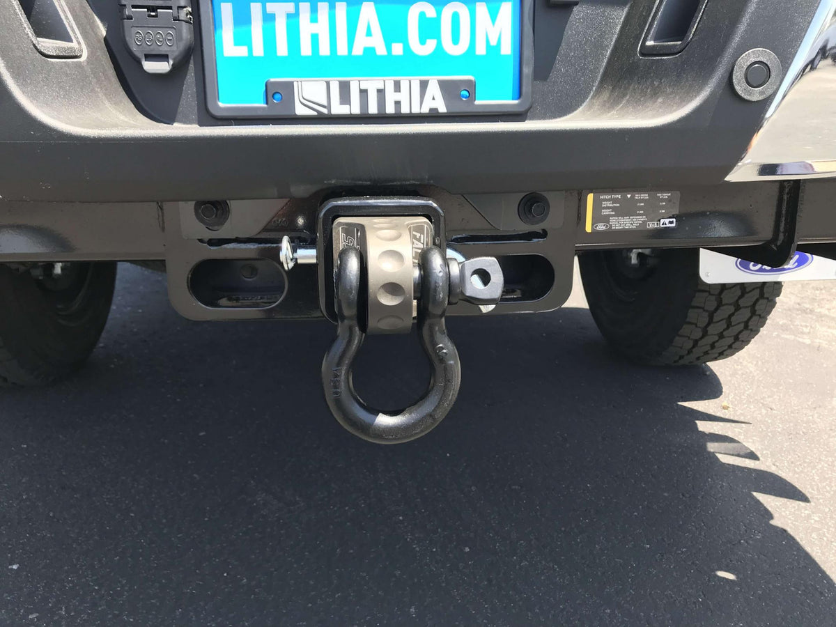 Factor 55 HitchLink 3.0 Receiver Shackle Mount 3 Inch Receivers Anodized Gray