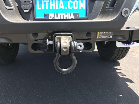 Factor 55 HitchLink 3.0 Receiver Shackle Mount 3 Inch Receivers Anodized Gray