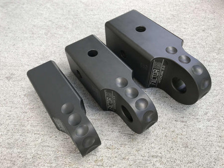 Factor 55 HitchLink 3.0 Receiver Shackle Mount 3 Inch Receivers Anodized Gray