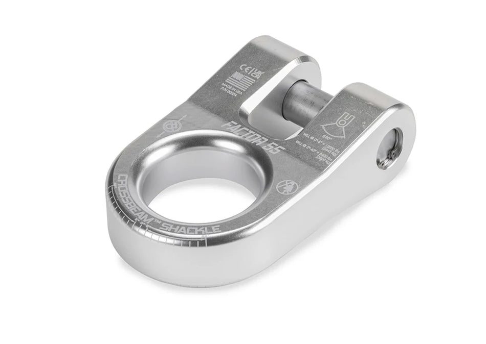 Factor 55 Crossbeam Shackle Silver