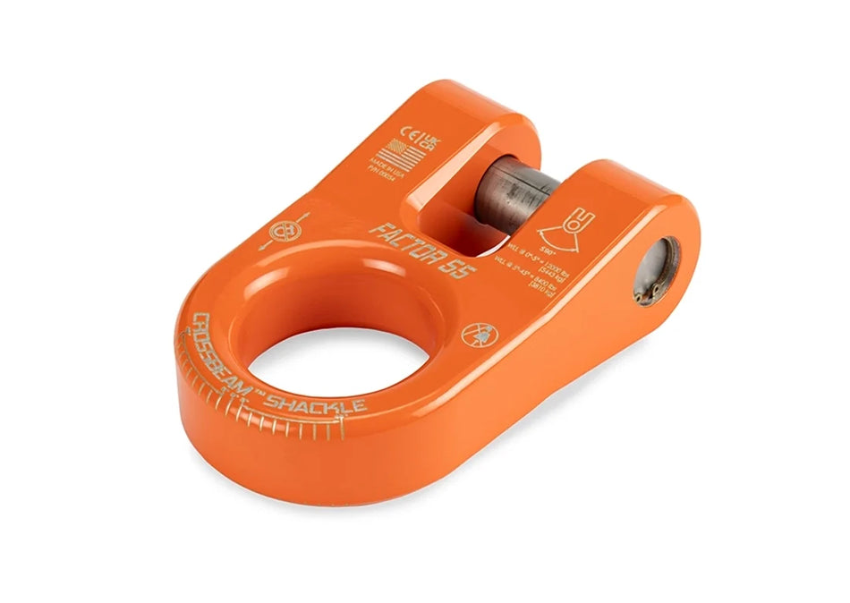 Factor 55 Crossbeam Shackle Orange