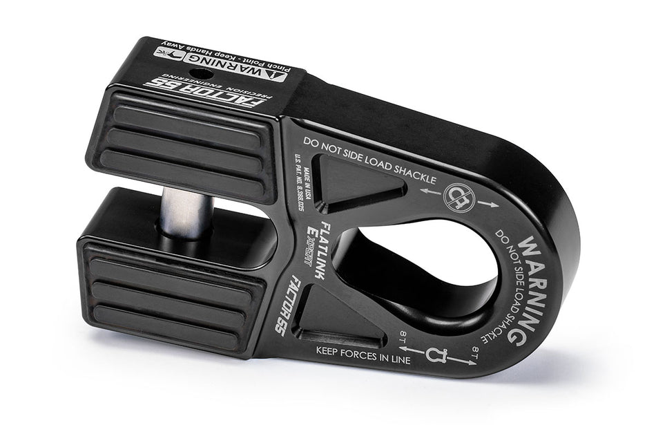 Factor 55 FlatLink Expert Closed Winch Shackle Mount Black