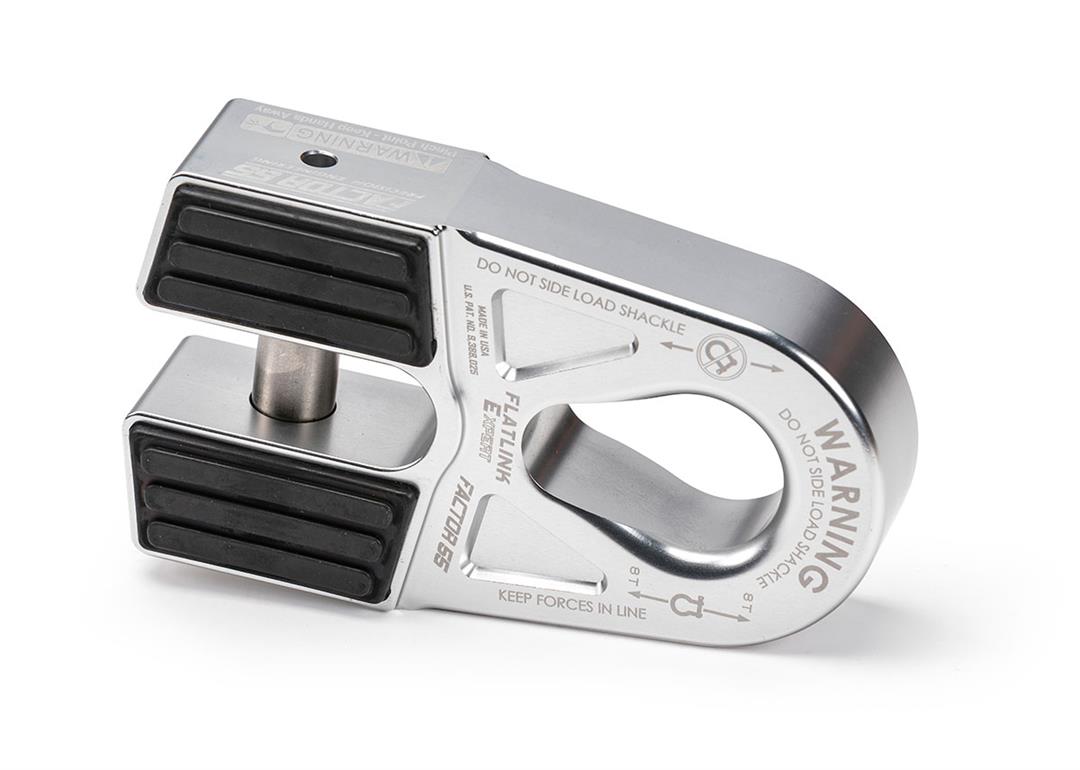 Factor 55 FlatLink Expert Closed Winch Shackle Mount Silver