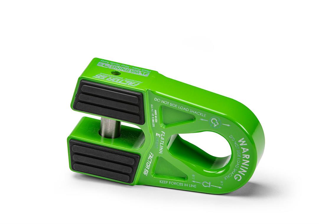 Factor 55 FlatLink Expert Closed Winch Shackle Mount Green