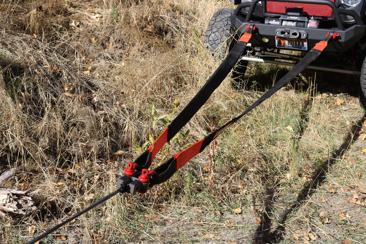 Factor 55 Winch Line Shackle Mount Foldable Flatlink Multimount Gray
