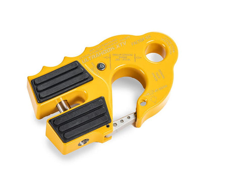 Factor 55 UltraHook XTV Closed System Winch Shackle Mount Yellow