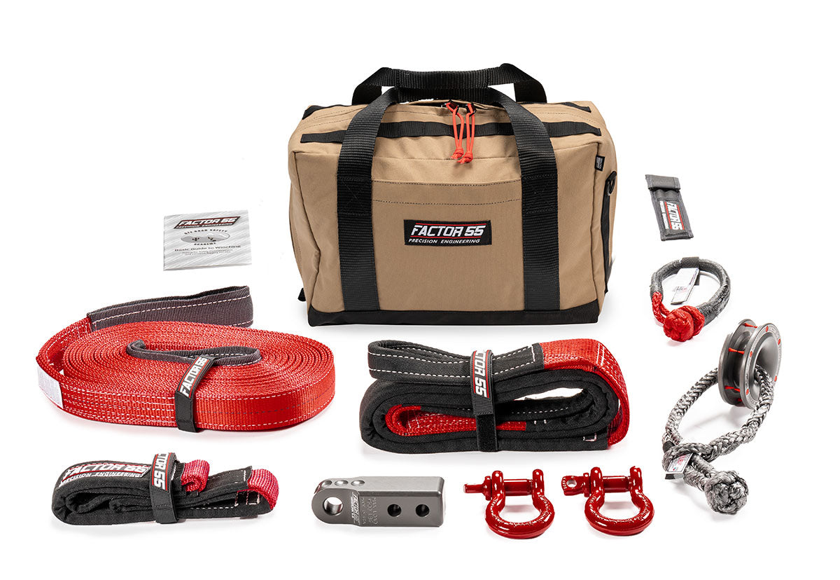 Factor 55 Vehicle Recovery Kit Sawtooth Gray -Medium