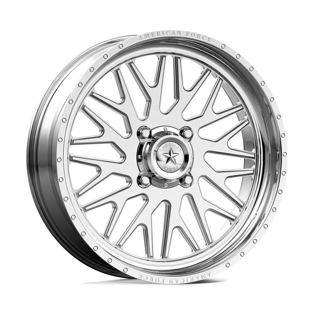 American Force Trace UTV 24x7 Polished Wheel - 5x114.3, 0mm Offset