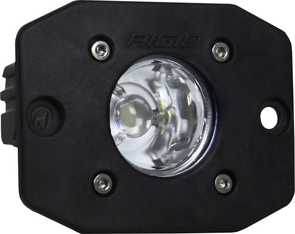 Flood Black Flush Mount Ignite RIGID Industries