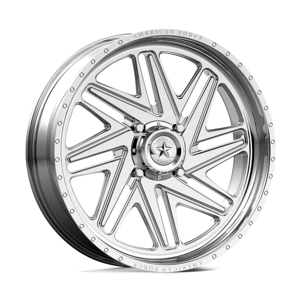 American Force Carver UTV 24x7 Polished Wheel - 4x156, 0mm Offset