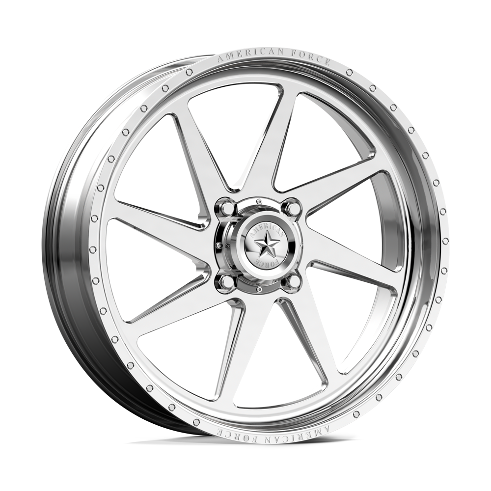 American Force Camino SS UTV 22x7 Polished Wheel - 4x137, 0mm Offset