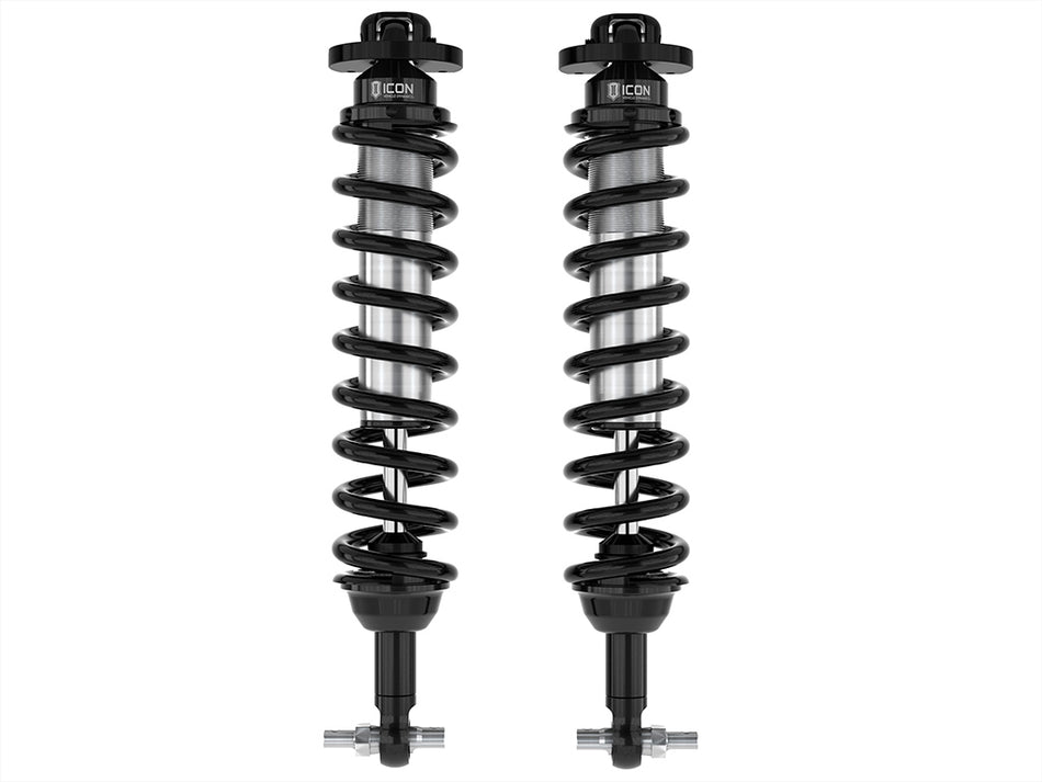 2021-2023 Ford Bronco Front 1.5-4 Inch Lift V.S. 2.5 Series Coilover Kit Internal Reservoir Icon Vehicle Dynamics