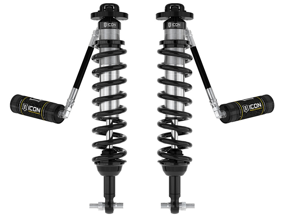 2021-2023 Ford Bronco Front 1.5-4 Inch Lift V.S. 2.5 Series Coilover Kit Remote Reservoir Icon Vehicle Dynamics
