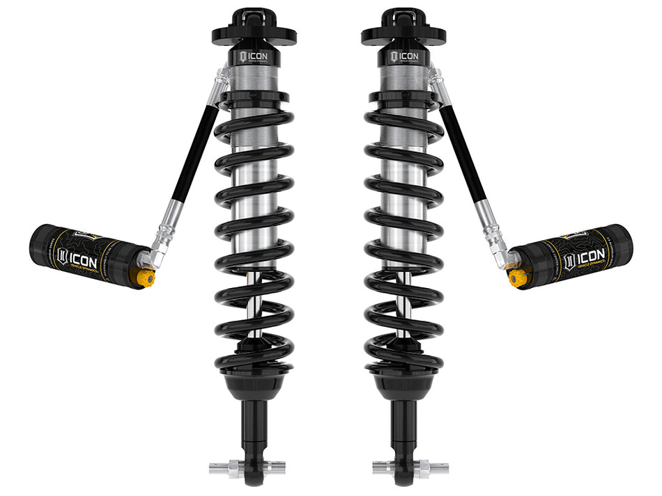2021-2023 Ford Bronco Front 1.5-4 Inch Lift V.S. 2.5 Series Coilover Kit Remote Reservoir W/ CDCV Icon Vehicle Dynamics