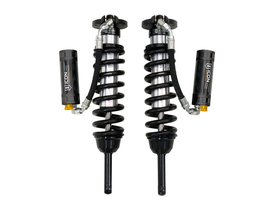 2005-2023 Toyota Tacoma 2.5 Vs Extended Travel Remote Reservoir W/ CDCV Coilover Kit Icon Vehicle Dynamics