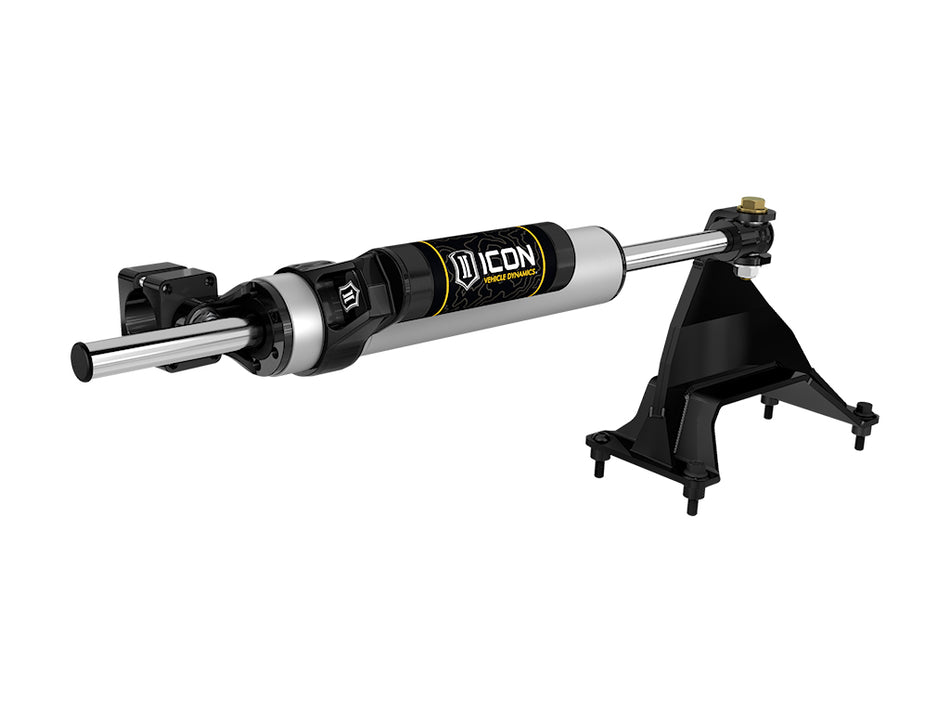 2005-2024 Ford F-450/F-550 Super Duty 2.5 Piggyback Centerline Steering Stabilizer Kit Icon Vehicle Dynamics