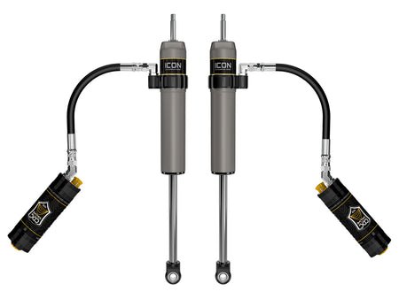 2023-2025 Ford F-250/F-350 Super Duty 4WD 4.5 Inch Lift Front V.S. 2.5 Aluminum Series Shocks Remote Reservoir W/ CDCV Pair Icon Vehicle Dynamics