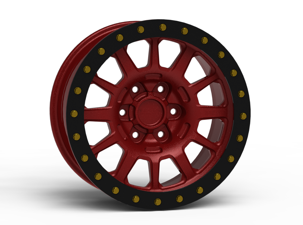 G600 Beadlock Wheel 17x9" 5 Lug