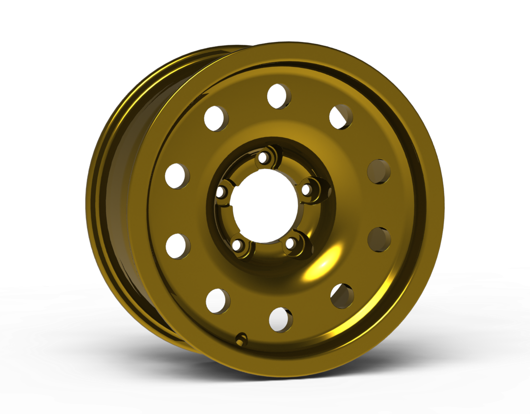 CLASSIC 17x8.5" Smooth Lip NonBeadlock Wheel 5/6lug