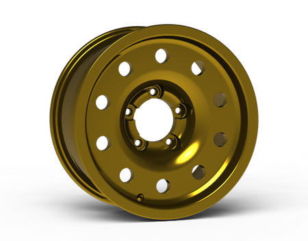 CLASSIC 17x8.5" Smooth Lip NonBeadlock Wheel 5/6lug