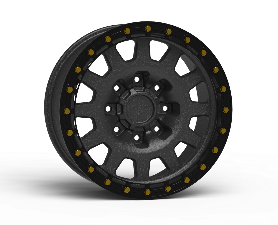 G900 Simulated Beadlock Wheel 17x8.5" 8 Lug