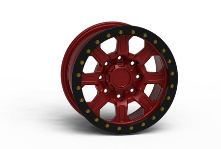 G500 Simulated Beadlock Wheel 17x8.5" 8 Lug