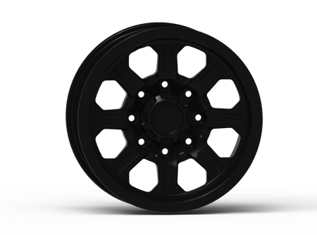 G500 17x8.5" Smooth Lip NonBeadlock Wheel