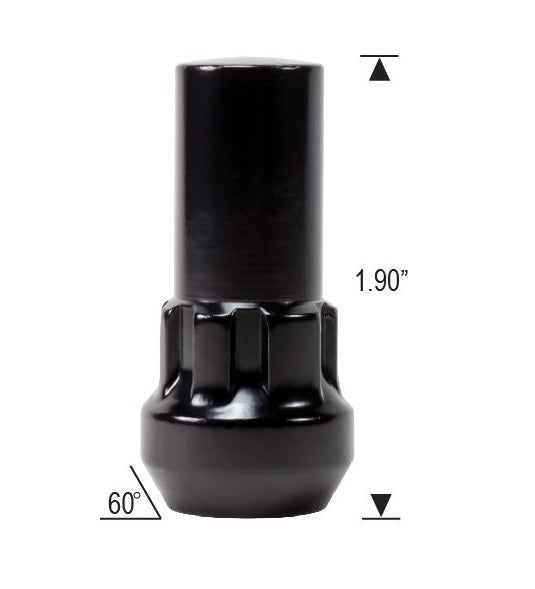 WHEEL LOCK KIT 14x1.5 1.9" LONG