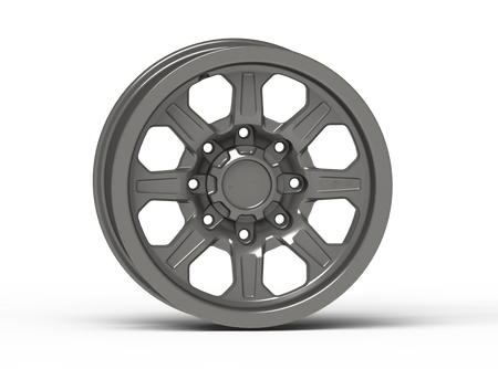 G500 17x8.5" Smooth Lip NonBeadlock Wheel