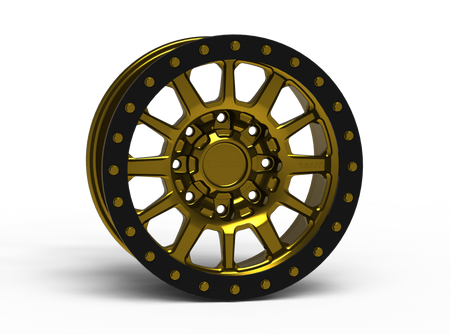 G600 Simulated Beadlock Wheel 17x8.5" 8 Lug