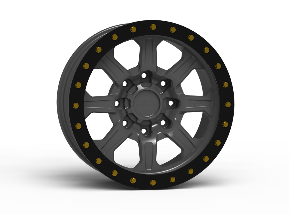 G500 Simulated Beadlock Wheel 18x9.0" 8 Lug