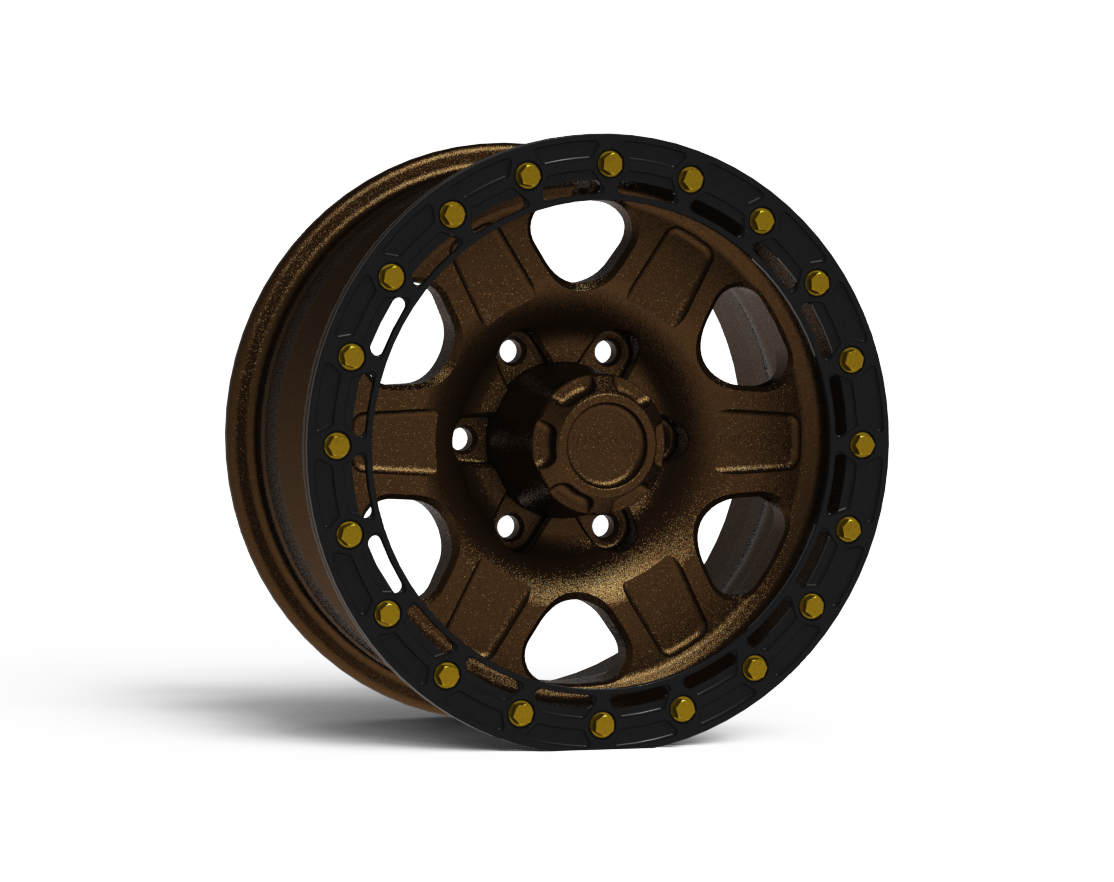 G400 Simulated Beadlock 15x7"