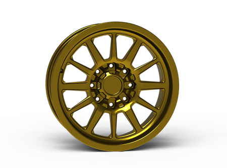 G600 20x10" Smooth Lip NonBeadlock Wheel 8lug