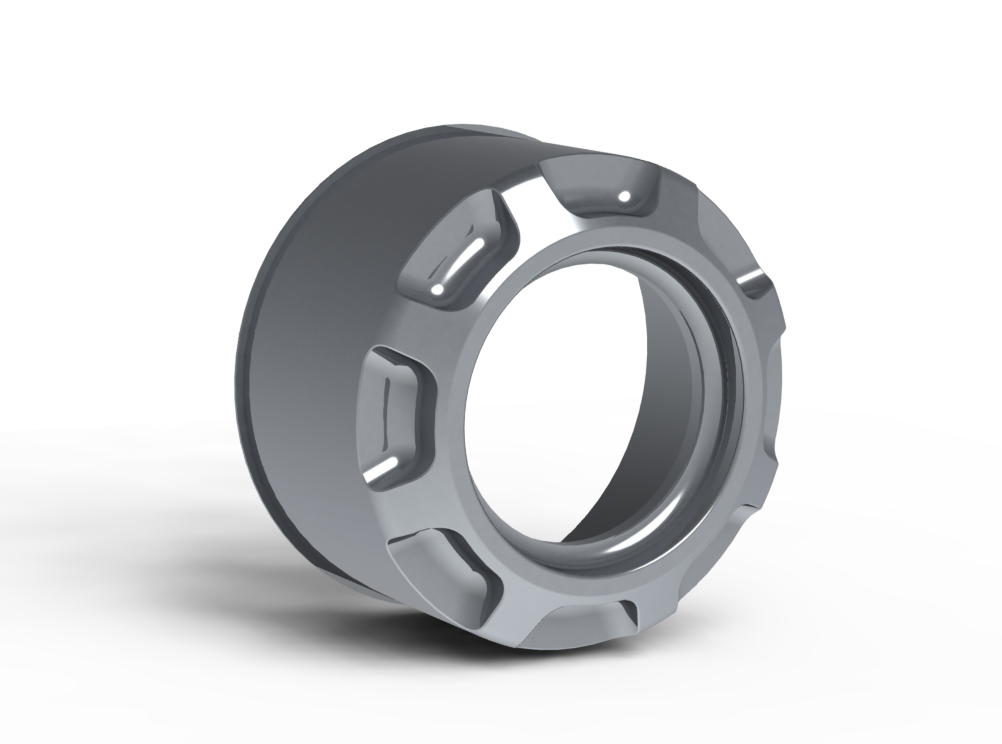 Billet Front Open Center Cap for 2005+ Ford Superduty