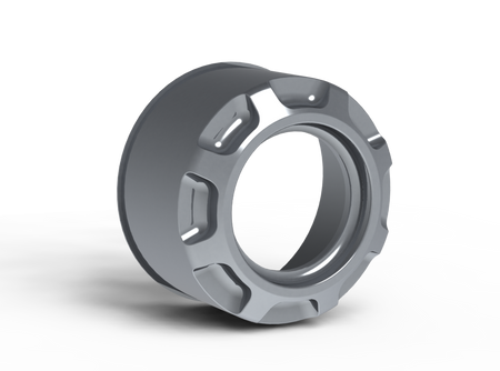 Billet Front Open Center Cap for 2005+ Ford Superduty