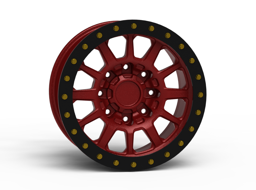 G600 Simulated Beadlock Wheel 17x8.5" 8 Lug