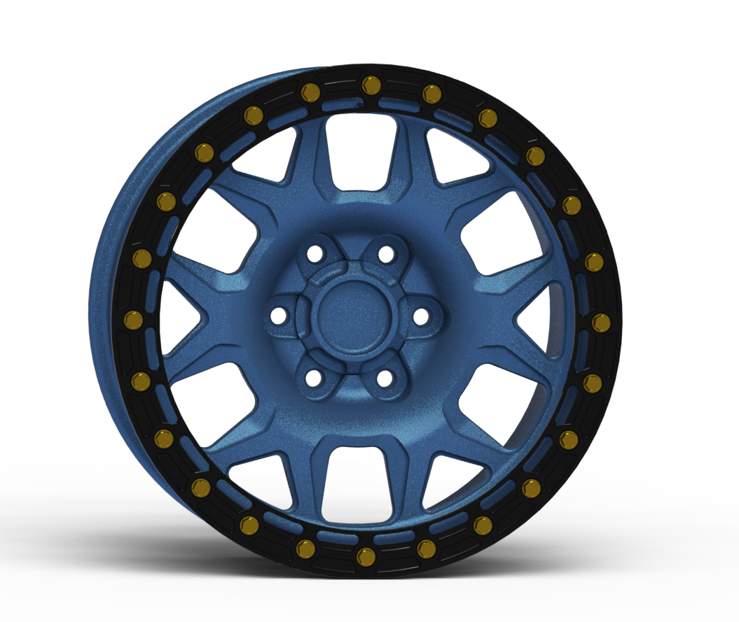 G700 Beadlock 18x9.0" 5/6 Lug RACE DRILLED