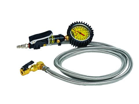 POWERTANK LONG HAUL SAFETY SERIES - 0-160 PSI LIQUID ANALOG TIRE INFLATOR