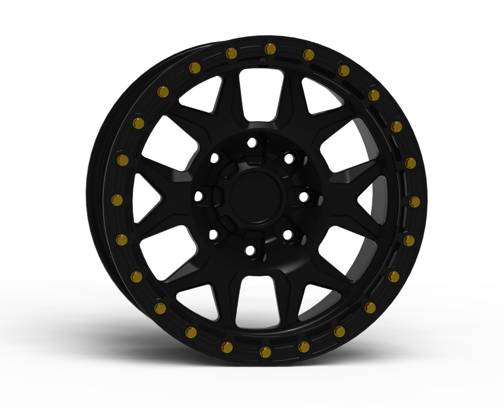 G700 Simulated Beadlock Wheel 17x8.5" 8 Lug