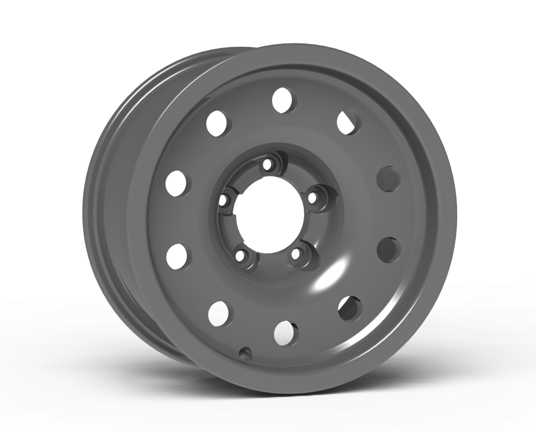 CLASSIC 17x8.5" Smooth Lip NonBeadlock Wheel 5/6lug