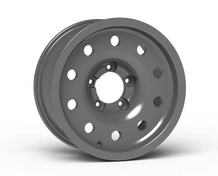 CLASSIC 17x8.5" Smooth Lip NonBeadlock Wheel 5/6lug