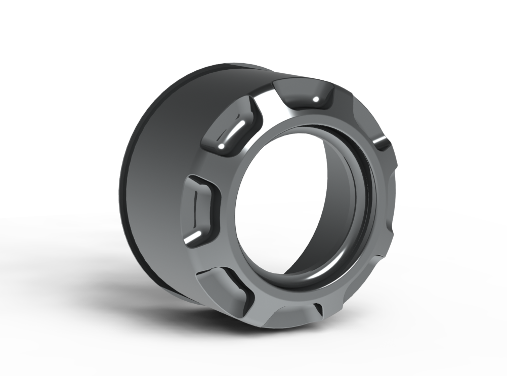 Billet Front Open Center Cap for 2005+ Ford Superduty