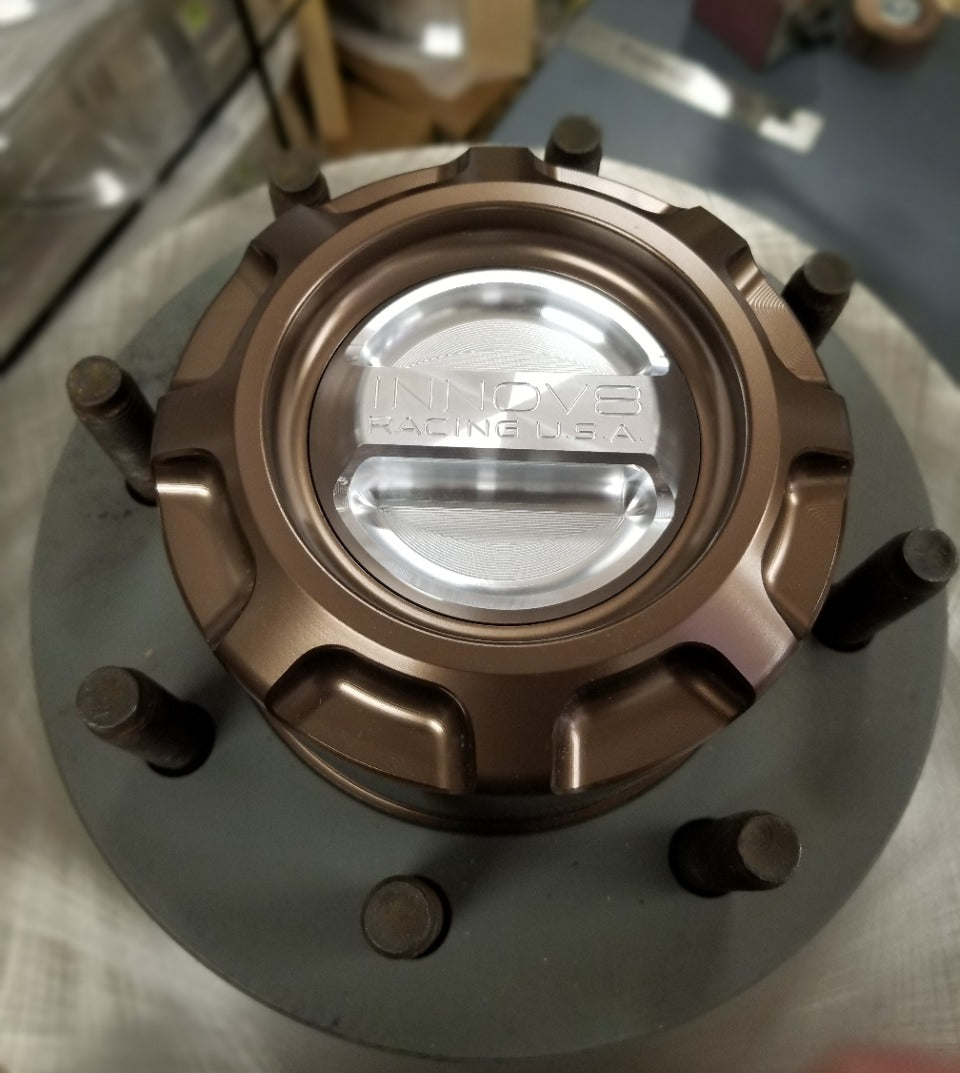 Billet Front Open Center Cap for 2005+ Ford Superduty