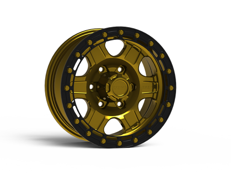 G400 Simulated Beadlock 15x7"