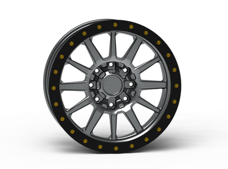 G600 Simulated Beadlock Wheel 20x9.0" 8 Lug