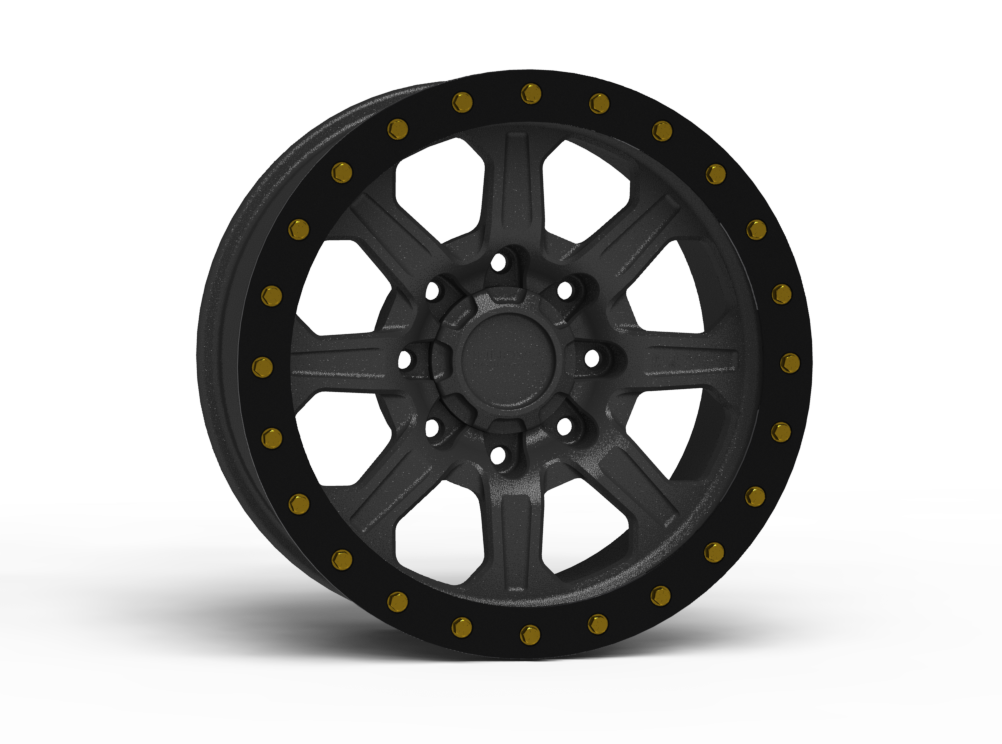 G500 Simulated Beadlock Wheel 18x9.0" 8 Lug